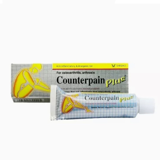 泰國 Counterpain Plus 金色鎮痛凝膠 50 G