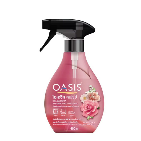 泰國 Oasis Fabric Spray 玫瑰花空氣噴霧 400 ML