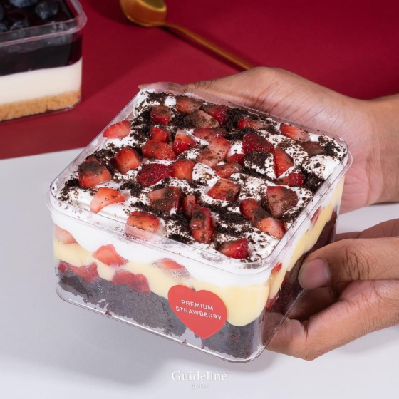 泰國 Ivan Factory 士多啤梨 Trifle 蛋糕 (半磅裝)