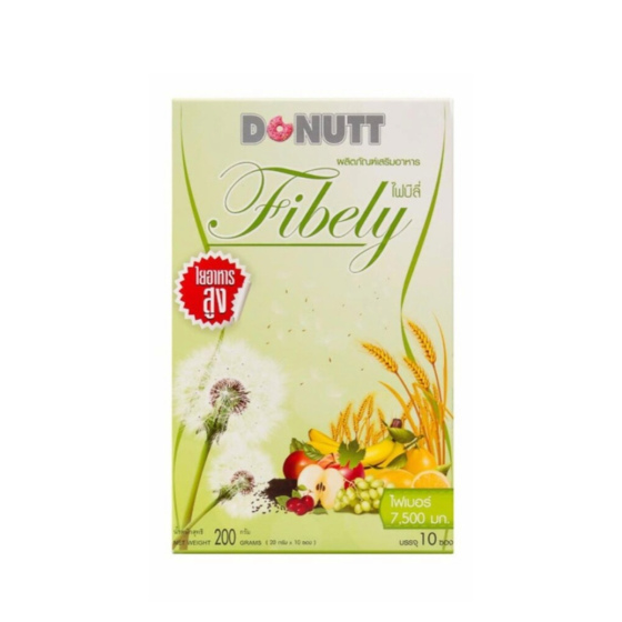 泰國 Donutt Fiber 酵素纖維飲 (檸檬味) 1盒10包