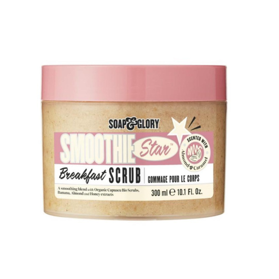 泰國 Soap & Glory Smoothie Breakfast Scrub 杏仁焦糖身體磨砂膏 300 ml